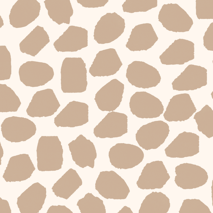 Ink Spot Pattern Buff Beige and Cream Coffee Mug Gallery Image 2