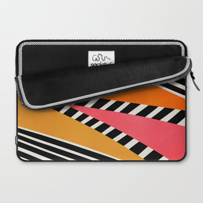 Mid Century Abstraction | PATTERN 02: The Retro Edition Laptop Sleeve Gallery Image 2