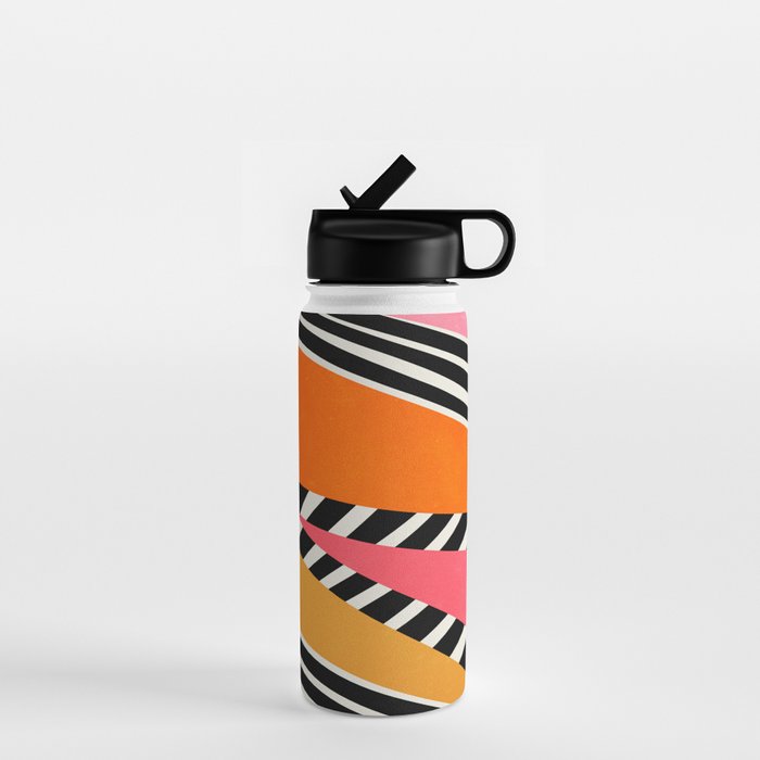Mid Century Abstraction | PATTERN 02: The Retro Edition Water Bottle Gallery Image 1