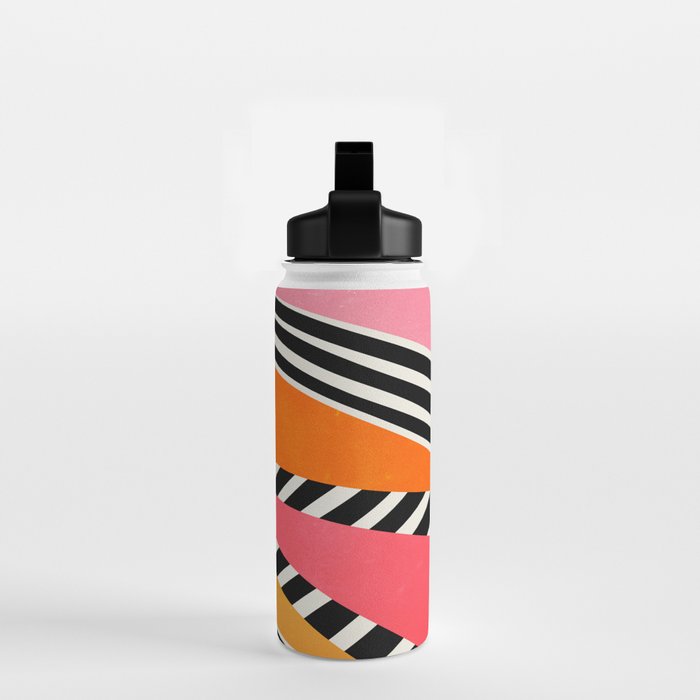 Mid Century Abstraction | PATTERN 02: The Retro Edition Water Bottle Gallery Image 2