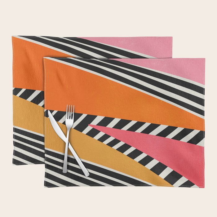 Mid Century Abstraction | PATTERN 02: The Retro Edition Placemat Gallery Image 1