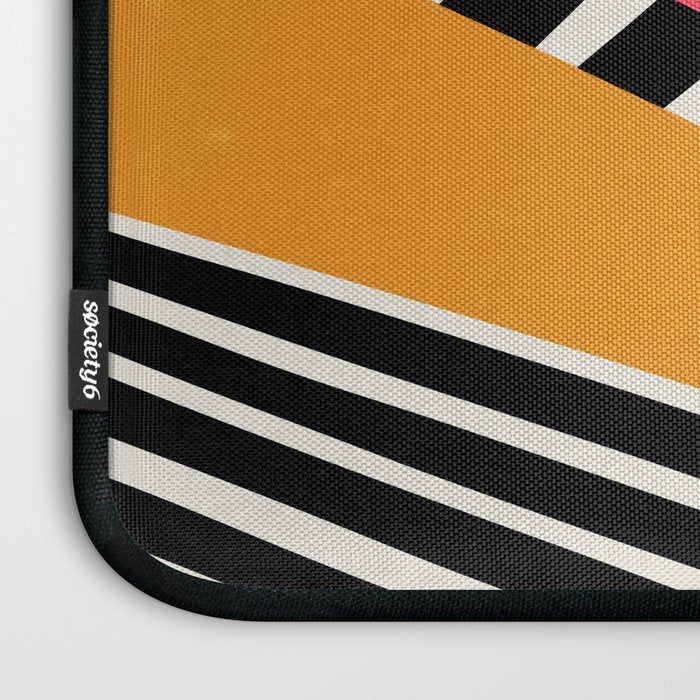 Mid Century Abstraction | PATTERN 02: The Retro Edition Laptop Sleeve Gallery Image 3