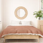 Minimal, Pattern, Boho Prints, Terracotta Duvet Cover Gallery Image 3