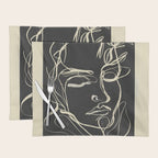 Abstract Face 89 Placemat Gallery Image 1