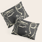 Abstract Face 89 Pillow Sham Gallery Image 3