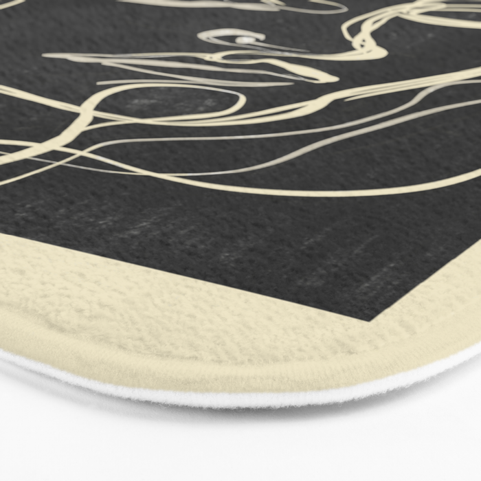 Abstract Face 89 Bath Mat Gallery Image 3