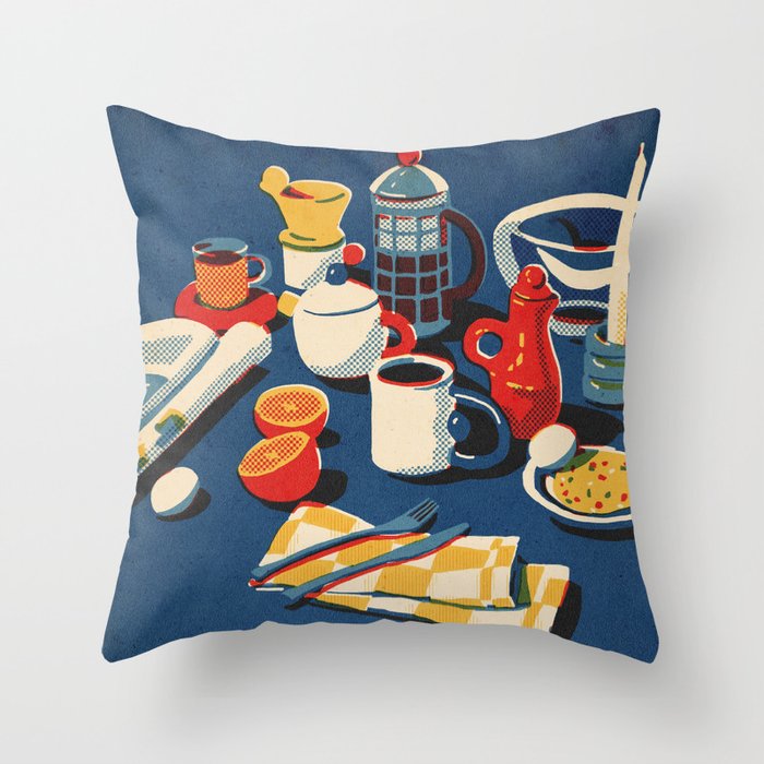 coffeeStory Throw Pillow Gallery Image 1