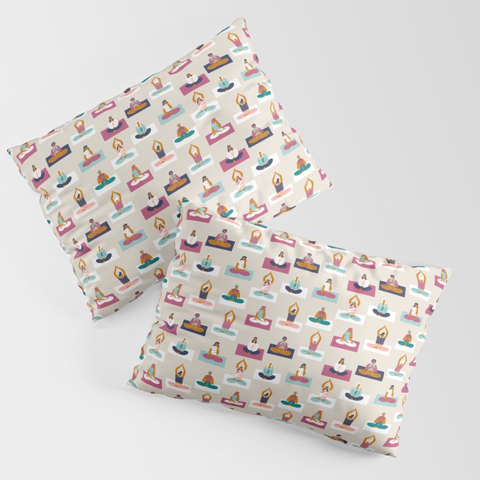 Morning yoga Pillow Sham Gallery Image 1