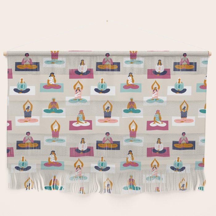 Morning yoga Wall Hanging Gallery Image 1