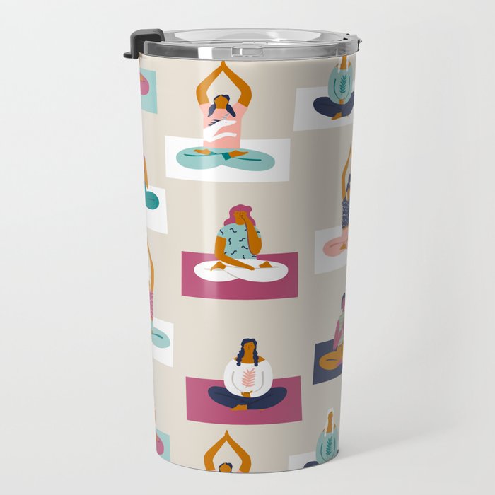 Morning yoga Travel Mug Gallery Image 3