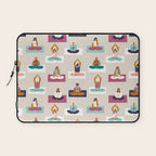 Morning yoga Laptop Sleeve Gallery Image 1