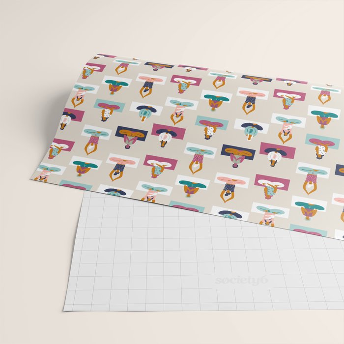 Morning yoga Wrapping Paper Gallery Image 2