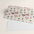 Morning yoga Wrapping Paper Gallery Image 2