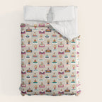 Morning yoga Duvet Cover Gallery Image 6