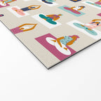 Morning yoga Welcome Mat Gallery Image 2