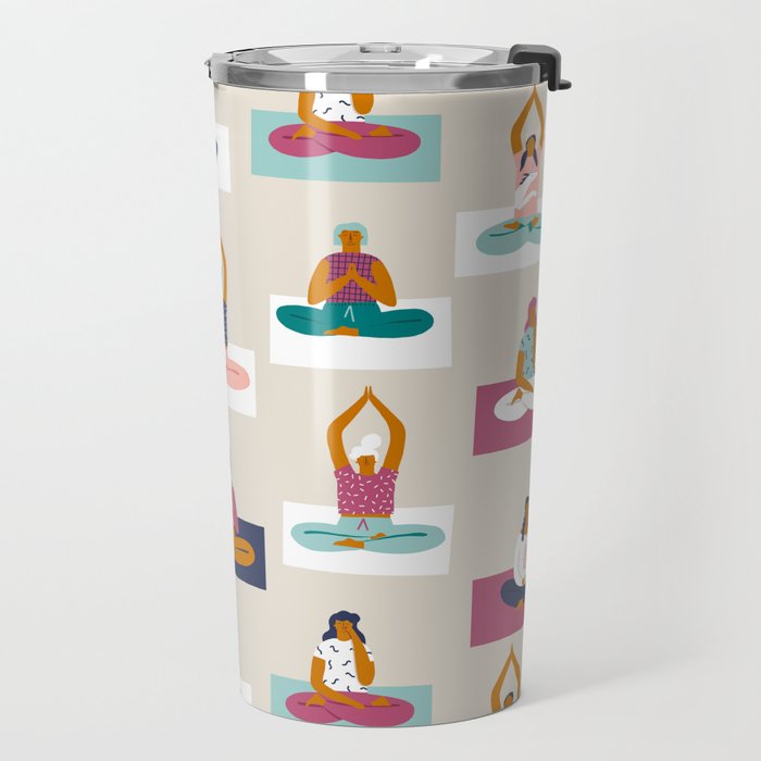 Morning yoga Travel Mug Gallery Image 2