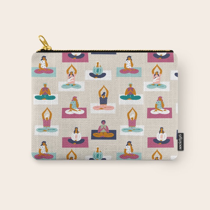 Morning yoga Carry All Pouch Gallery Image 1