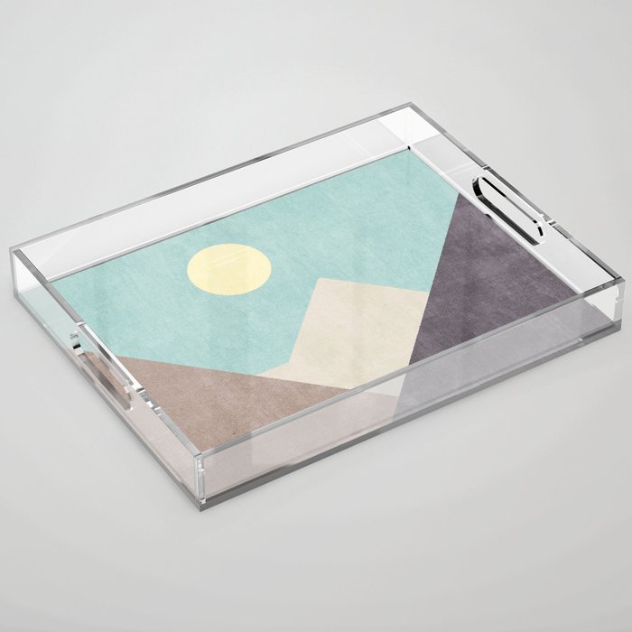 LANDSHAPES / Mountains - Day Acrylic Tray Gallery Image 1