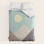 LANDSHAPES / Mountains - Day Comforter Gallery Image 6
