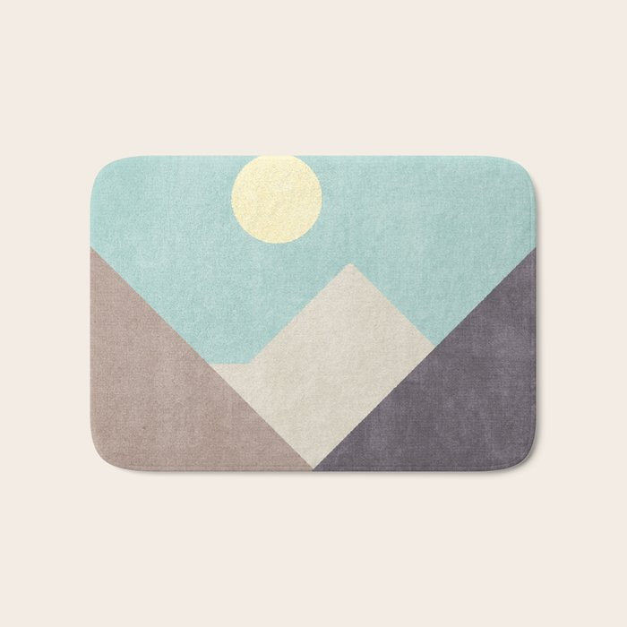 LANDSHAPES / Mountains - Day Bath Mat Gallery Image 1