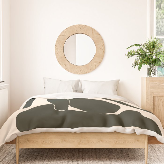 Abstract Art Female Figure 31 Duvet Cover Gallery Image 3