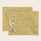 Minimalist Red Fox Placemat Gallery Image 1
