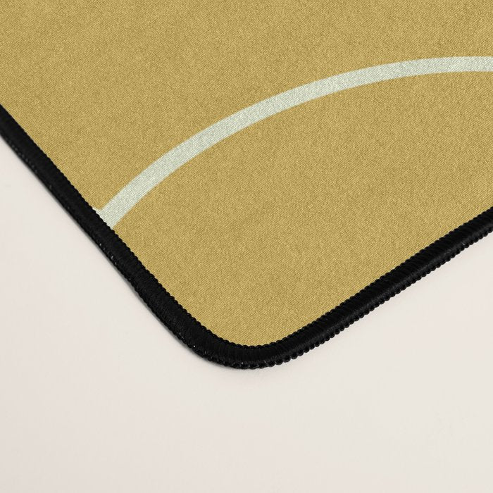Minimalist Red Fox Desk Mat Gallery Image 4