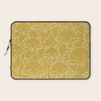 Minimalist Red Fox Laptop Sleeve Gallery Image 1