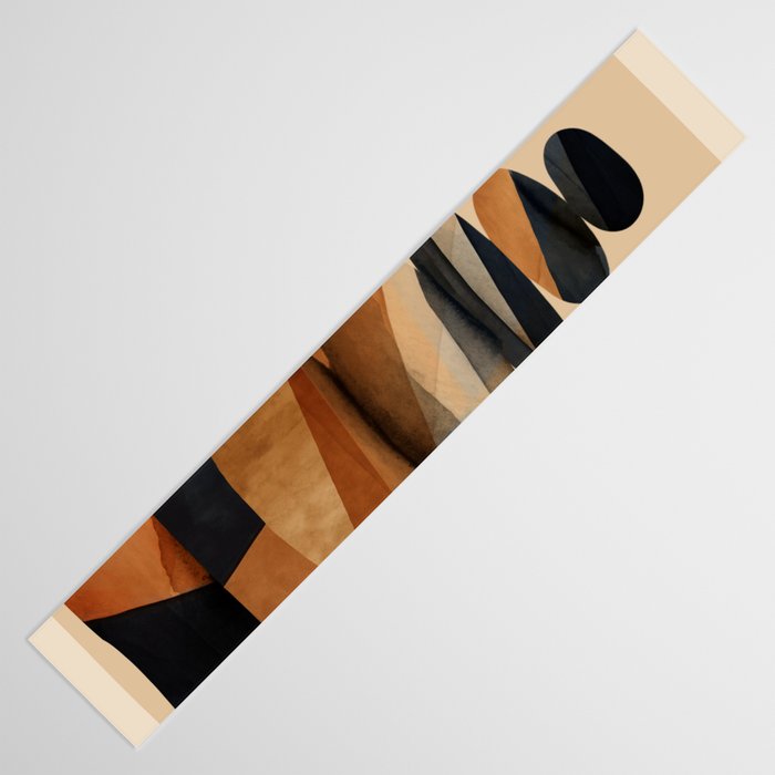 Abstract and Modern Stones Art 1 Table Runner Gallery Image 3