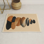 Abstract and Modern Stones Art 1 Rug Gallery Image 1