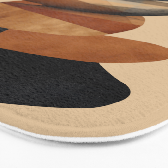 Abstract and Modern Stones Art 1 Bath Mat Gallery Image 3