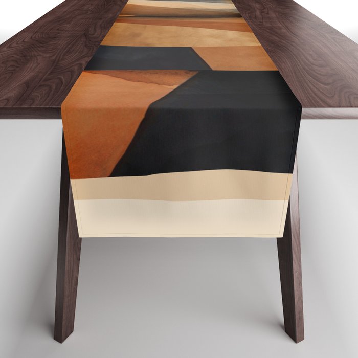 Abstract and Modern Stones Art 1 Table Runner Gallery Image 1