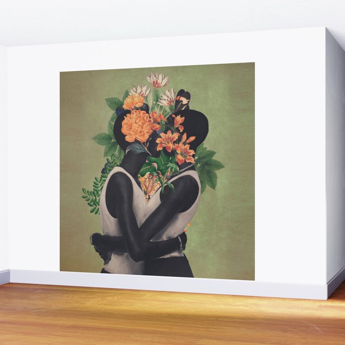 blooming kiss  Wall Mural Gallery Image 2