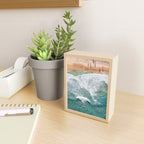 Surfing in the Ocean Mini Art Print Gallery Image 2