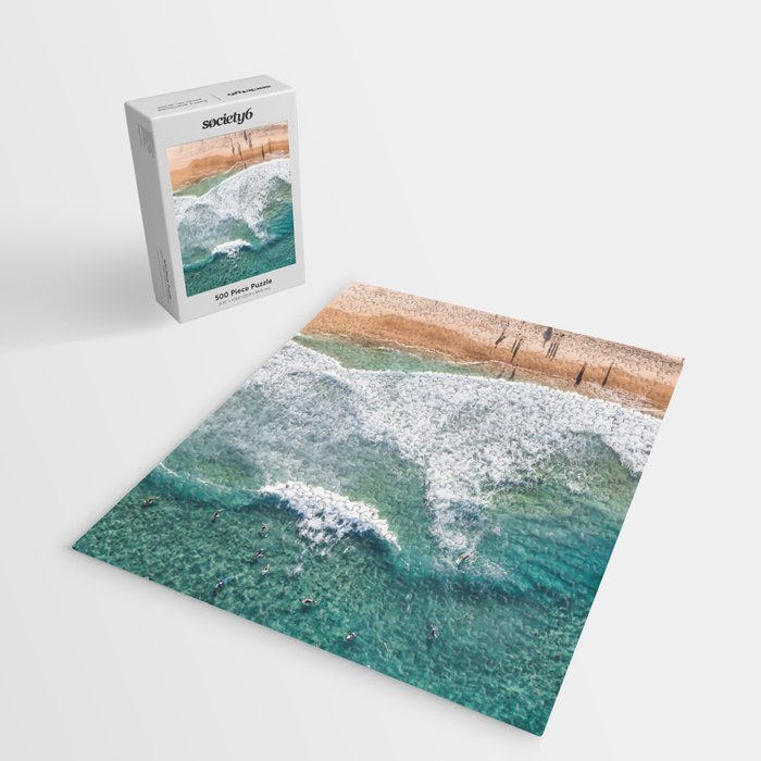 Surfing in the Ocean Jigsaw Puzzle Gallery Image 2