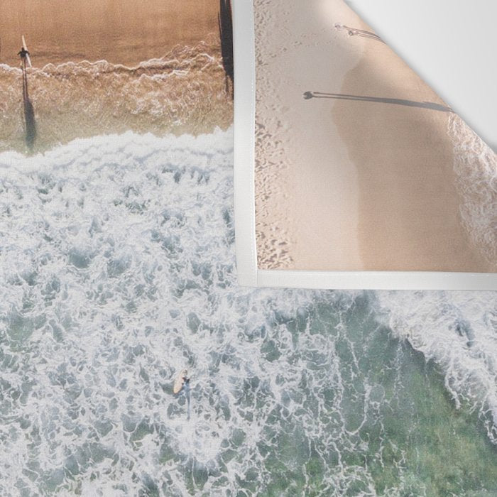 Surfing in the Ocean Wall Tapestry Gallery Image 3