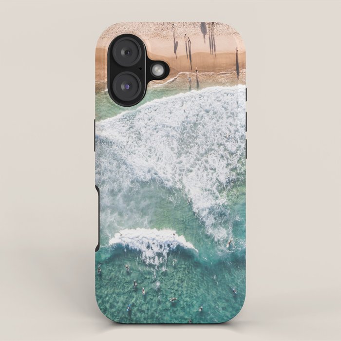 Surfing in the Ocean iPhone Case Gallery Image 1