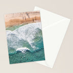 Surfing in the Ocean Stationery Card Gallery Image 2