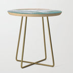 Surfing in the Ocean Side Table Gallery Image 1