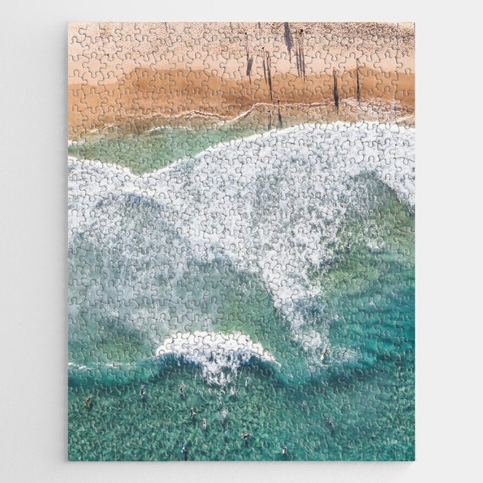Surfing in the Ocean Jigsaw Puzzle Gallery Image 1