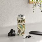 French Vintage Butterflies Chart Adolphe Millot Papillons Larousse Pour Tous Cozy Boho Maximalist Water Bottle Gallery Image 4