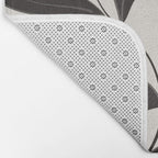 Minimalist plants and leaves Art 8 Bath Mat Gallery Image 2