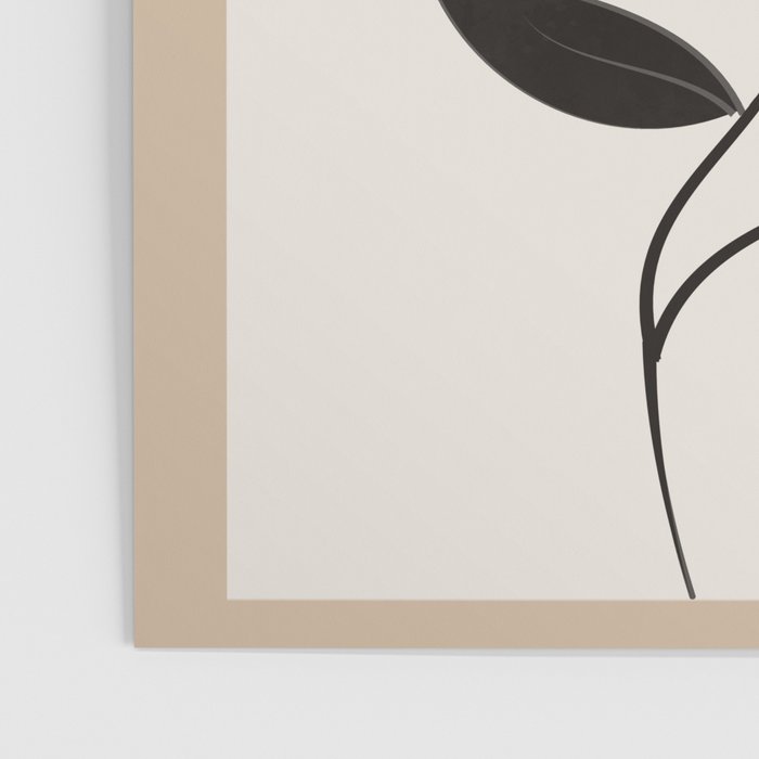 Minimalist plants and leaves Art 8 Poster Gallery Image 3