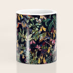 Vintage Jungle Birds Night Garden Coffee Mug Gallery Image 4