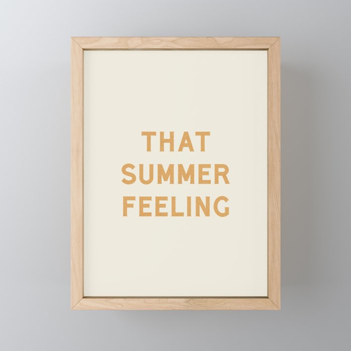 That Summer Feeling Mini Art Print Gallery Image 1