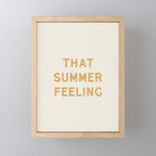 That Summer Feeling Mini Art Print Gallery Image 1