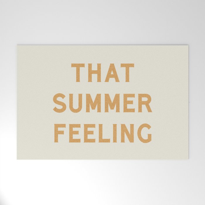 That Summer Feeling Welcome Mat Gallery Image 1