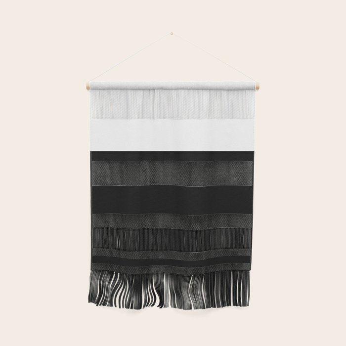Color Block-Black and White Wall Hanging Gallery Image 1