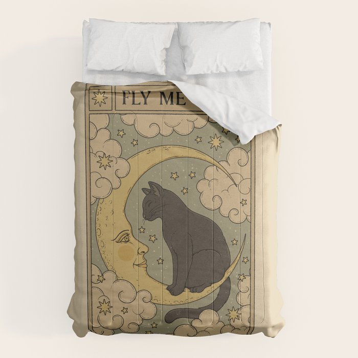 Fly Me to The Moon Comforter Gallery Image 1