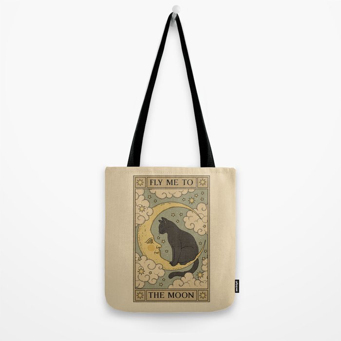 Fly Me to The Moon Tote Bag Gallery Image 2